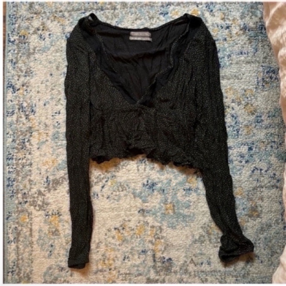 Urban outfitters Polka Dot long sleeve top - Picture 2 of 3